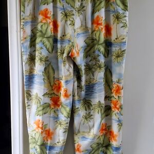 Tommy Bahama , silk,  Novelty print